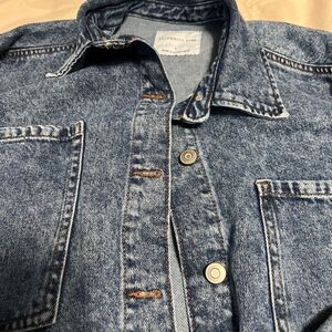 Celebrity Pink Classic Blue Shacket